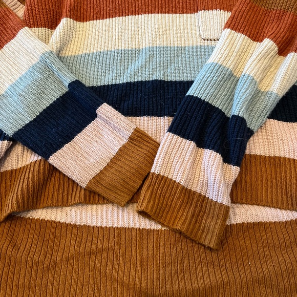 Madewell Multicolor Striped Crew Neck Sweater - Picture 6 of 10